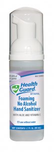 Foaming No Alcohol Hand Sanitizer 50 ML Pump Bottle - KUT68217