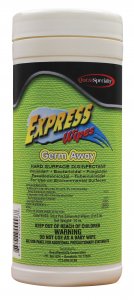 6441 Express Wipes Germ Away Disinfectant.