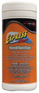 645 EXPRESS Wipes Hand Sanitizer.