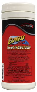 657 EXPRESS Wipes Beat-It 25% DEET